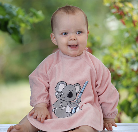 L�tzchen, Waschhandschuhe, Badet�cher und Badeponchos