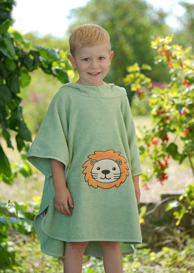 Ltzchen, Waschhandschuhe, Badetcher, Badeponchos