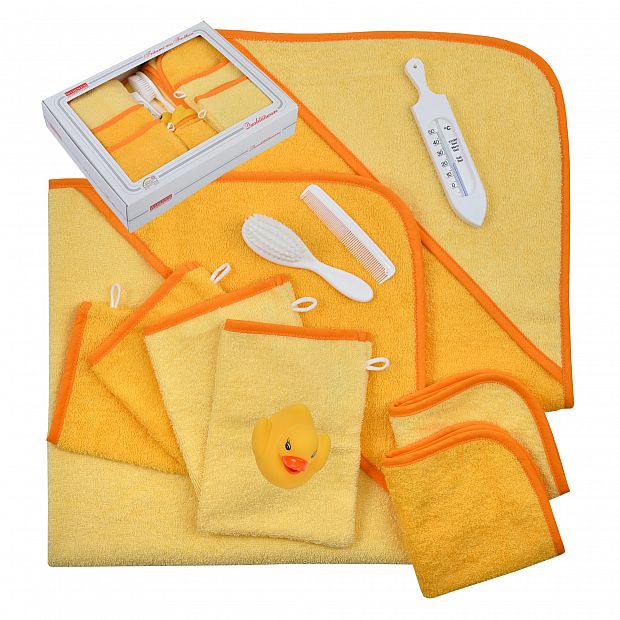 Badeset 12-teilig gelb