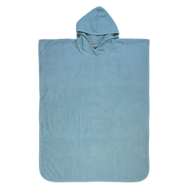 Uni eisblau Bade-Poncho Gre 100/80