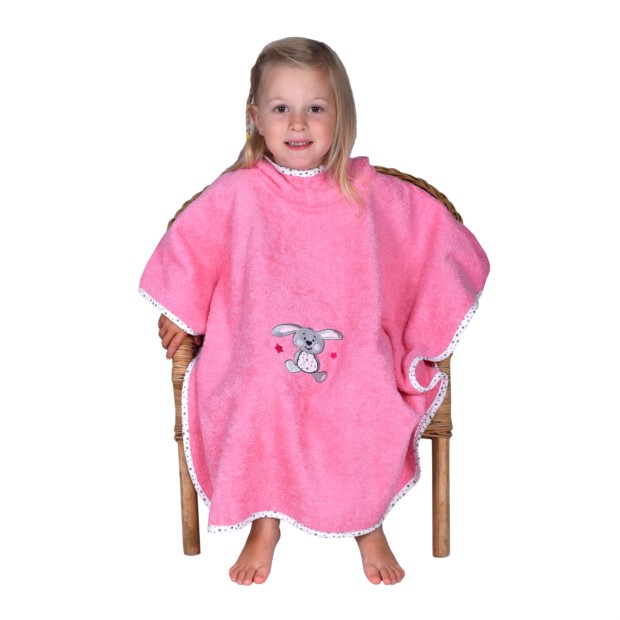 Hase bubblegum Bade-Poncho Gre 60/75