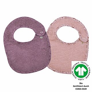 At home rosa Druckknopflatz 22x29 cm 2er Set