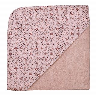 Lamas altrosa Kapuzen-Bt. 100x100 cm