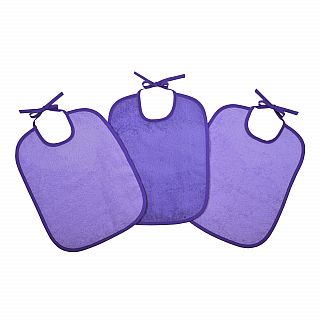 Riesen-Ltzchen Gre 32x40 uni 3er Set flieder-li