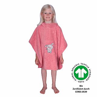 Hund koralle Bade-Poncho Gre 60/75
