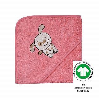 Hund koralle Kapuzen-Bt. Gre 80x80 cm