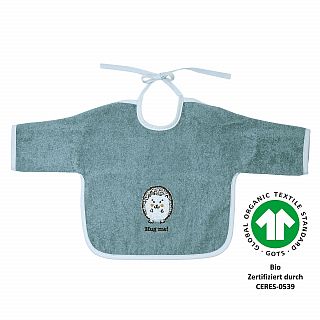 Igel blau rmelltzchen Gre 68x34 cm