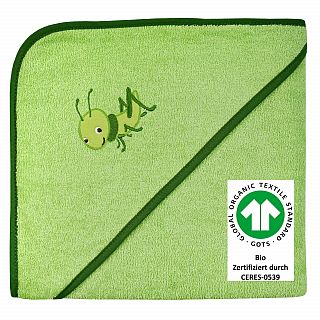 Grashpfer hellgrn Kapuzen-Bt. Gre 100/100