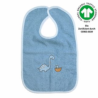 Dinofamilie stahlblau Riesen-Klettlatz Gr 30x45 cm