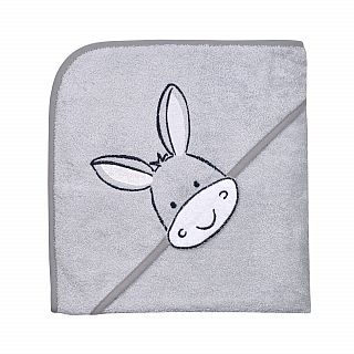 Esel hellgrau Kapuzen-Bt. Gre 100/100