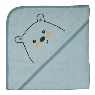 Eisbr mint Kapuzen-Bt. Gre 100x100 cm