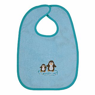 Pinguine eisblau Riesen-Klettlatz Gr 30x45 cm