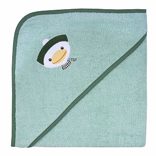 Ente-Junge mint Kapuzen-Bt. Gre 100x100 cm