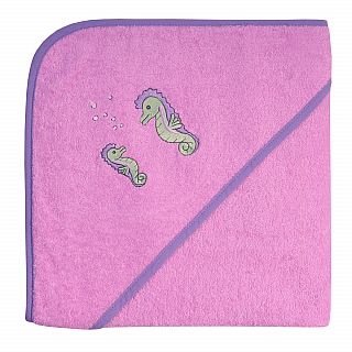 Seepferdchen hellflieder Kapuzen-Bt. Gre 100x100