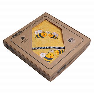 Bienen gelb KBT (80x80 cm)+WHS in GK