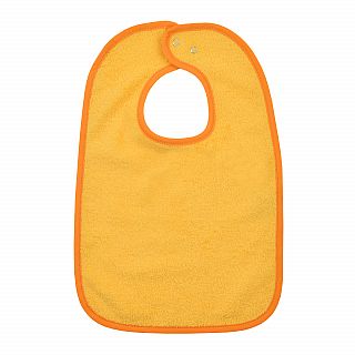 Uni goldgelb Riesen-Latz Profi-Qualitt mit Druckk