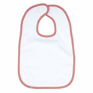 weiss-Streifen rot Riesen-Klettlatz Gre 30x45 cm