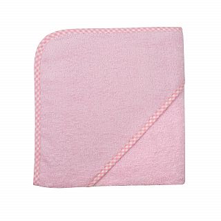 ros-Vichykaro Kapuzen-Badetuch 80 x 80 cm