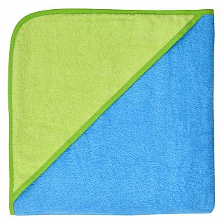 Uni ozean/limone Kapuzen-Bt. Gre 80x80 cm