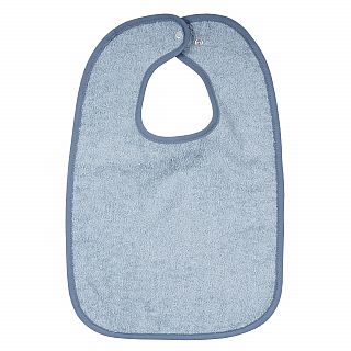 Uni stahlblau Riesen-Latz mit Druckknopf Gr 30x45 