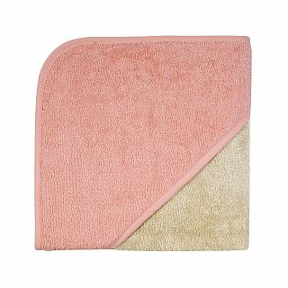 Uni greige-erika Kapuzen-Bt. Gre 80x80 cm