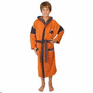 Kn. Bademantel OffRoad papaya Gre 128