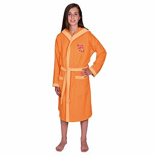 Mdchen-Bademantel Love maracuja Gre 116-176