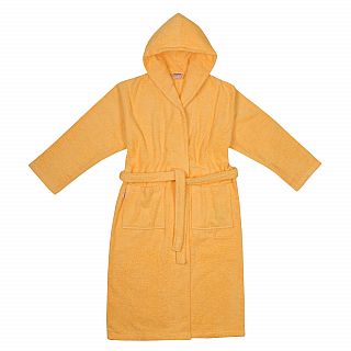 Da/He. Bademantel Kapuze apricot Gre XS-XL