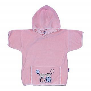 Teddykinder ros Kapuzen-Jacke Gr. 86/92