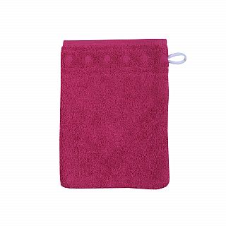 Jacquard R beere Waschhandschuh Gre 17x22 cm