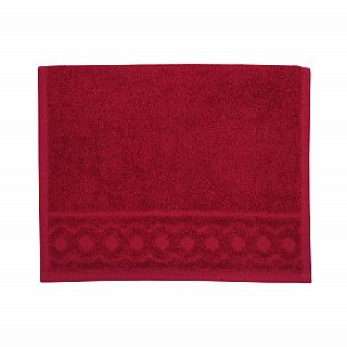 Jacquard R weinrot Gstetuch 30/50 cm